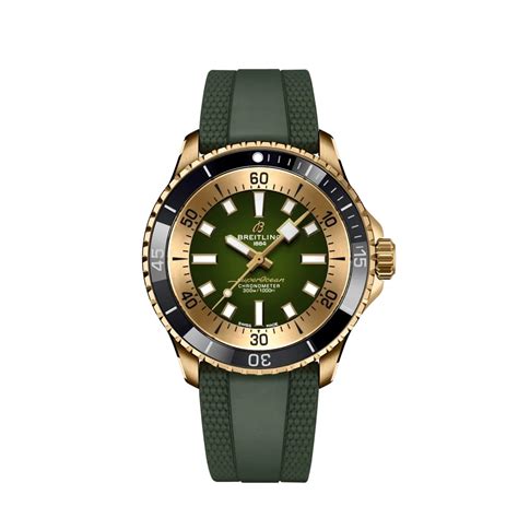breitling superocean rubber band